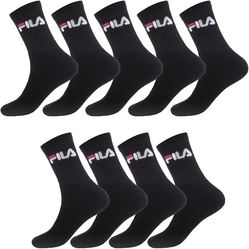 Meias desportivas masculinas, algodão, antiderrapantes (Pack de 9) — foto 1 de 7
