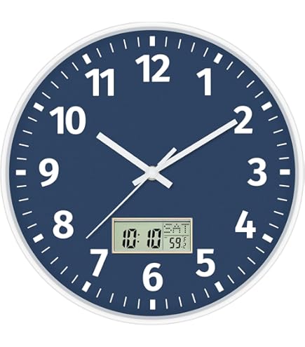 Amazon.com: TIMESS Wall Clock, 12