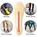 Fityou Women’s Genuine Sheepskin Insole Cozy Warm Fluffy Shoe Insoles for Wellies Slippers Boots with Latex Backing 7 B(M) US