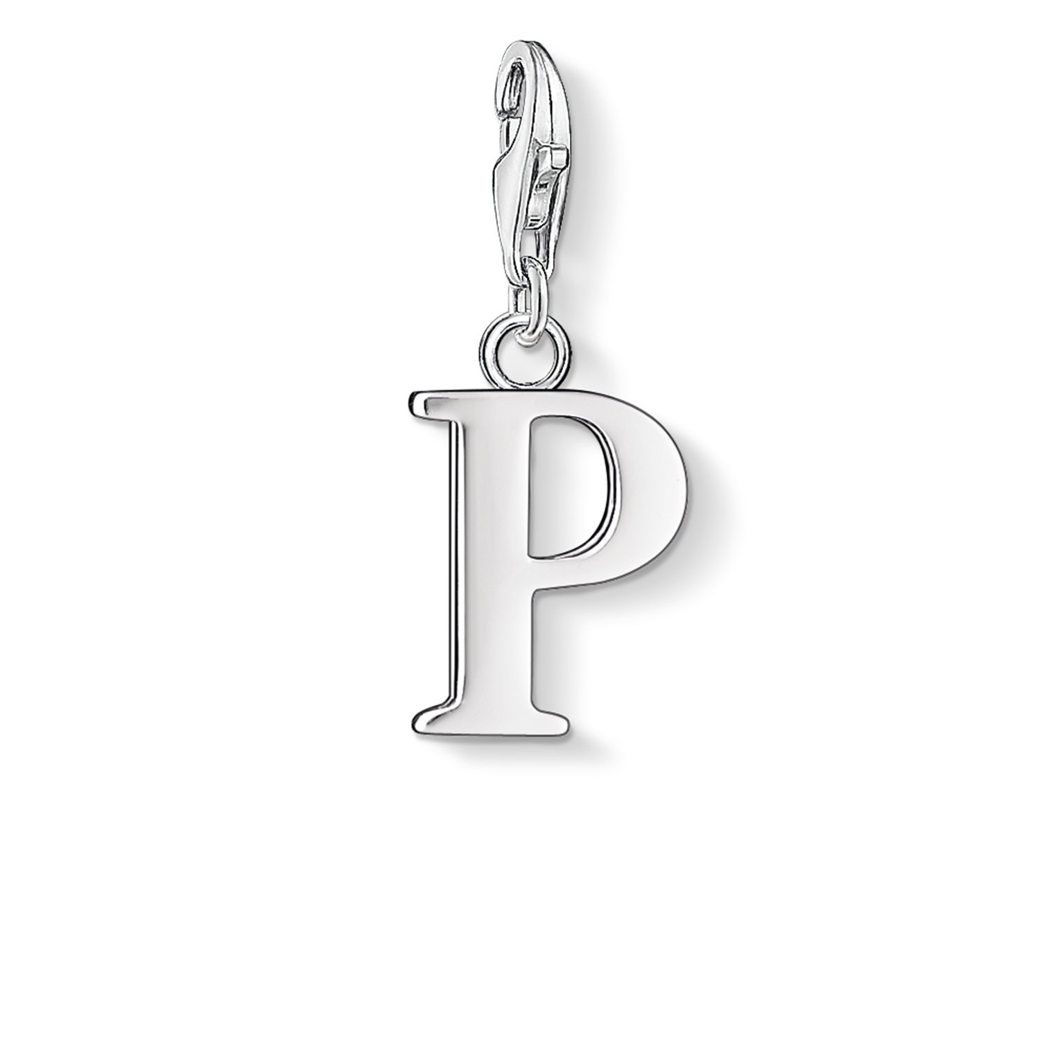 Thomas Sabo Women Charm Pendant Letter P Charm Club 925 Sterling Silver 0190-001-12 โ image 1