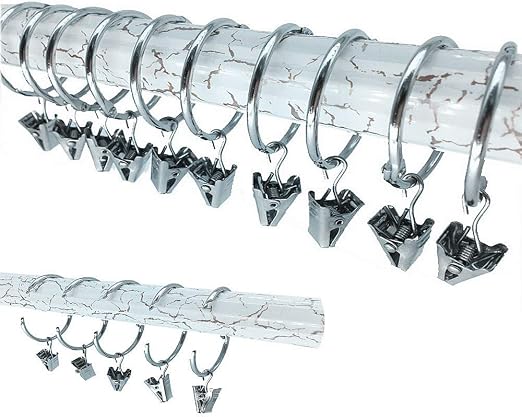 Amazon De 20 Stuck Vorhang Ringe Lmytech Gardinenringe Vorhang