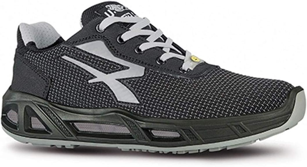 U-Power S3 Raptor Carpet SRC ESD Safety Shoes, Black, 12.5 UK, 12 UK