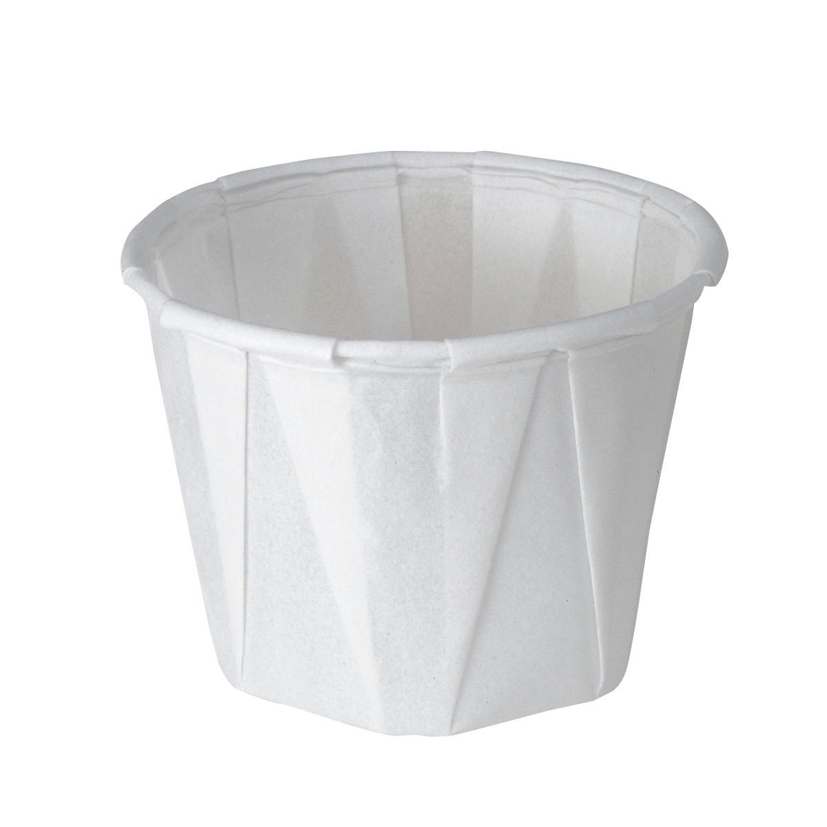 Genware NEV-200-2050 Ramekin, Waxed Paper, White, 2 oz (Pack of 250)