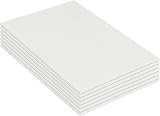 BELLE VOUS 7 Pack Primed Canvases 45 x 60 cm White Cotton Panels view 4