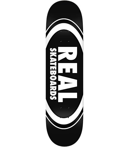 Amazon.com : Real Team Classic Oval Skateboard Deck - Yellow