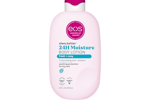 eos Natural Shea Better Body Lotion, Fresh & Cozy, 16 fl oz