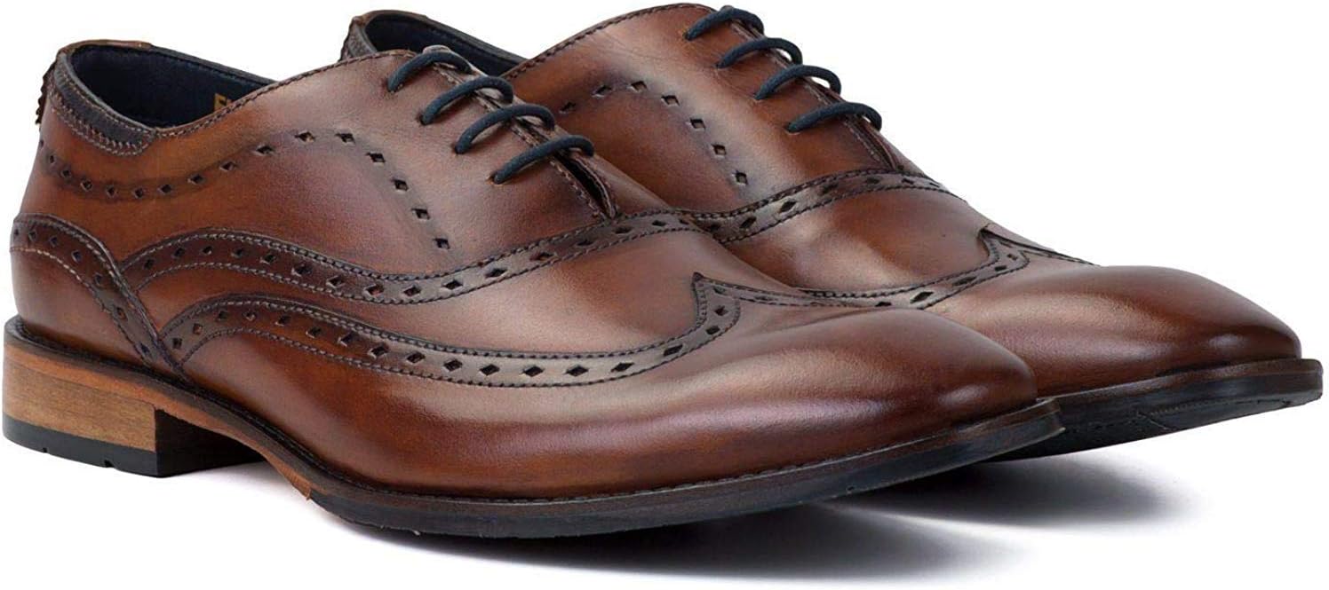 Bowland Mens Oxford Brogue Shoes