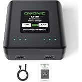 OVONIC D15 Dual LiPo Battery Charger AC 15W 1.2A for 1S-3S (3.7V, 7.4V, 11.1V) LiPo Batteries, RC Battery Balance Charger for RC Cars, Boats, Drones
