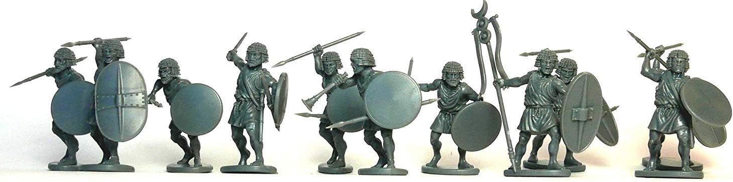 Victrix VXA024 - Numidian Infantry - 24 Figure Set - 28mm Plastic Miniatures - Warrior of Antiquity - Image 4