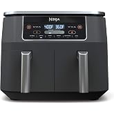 Ninja DZ201 Foodi 8-Quart 6-in-1 DualZone Air Fryer