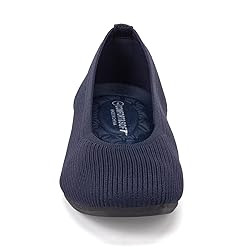 Frank Mully Womens Square Toe Flat Shoes
