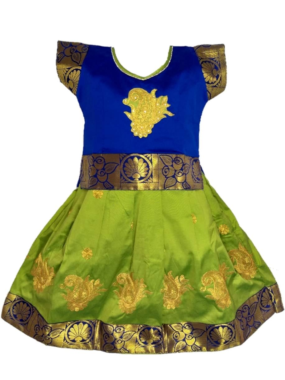 royal blue chaniya choli