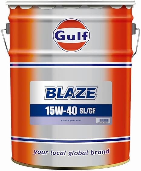 Amazon Gulf ガルフ Gulf Blaze ガルフblaze 15ｗ40 Sl Cf 鉱物油 l Htrc3 車用エンジンオイル 車 バイク