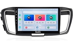 Dasaita Android 13 Car Stereo for Honda Accord 2013-2017 with Wireless Carplay & Android Auto, 10.2'' Touch Screen Head Unit, GPS Radio, Bluetooth 5.0, 5G WiFi, 4G LTE, 8G RAM 256G ROM, 1280 * 720P