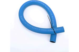 AC PERFORMANCE 3/4 ID NBR Push on Hose Fuel Line Engine Liner Compatible with Fuel System, E85, E10, Oils, Ethanol, Lubricants and Coolant, 2 Feet, Blue