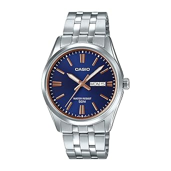 Analog Blue Dial Men's Watch-MTP-1335D-2A2VDF (A1516)