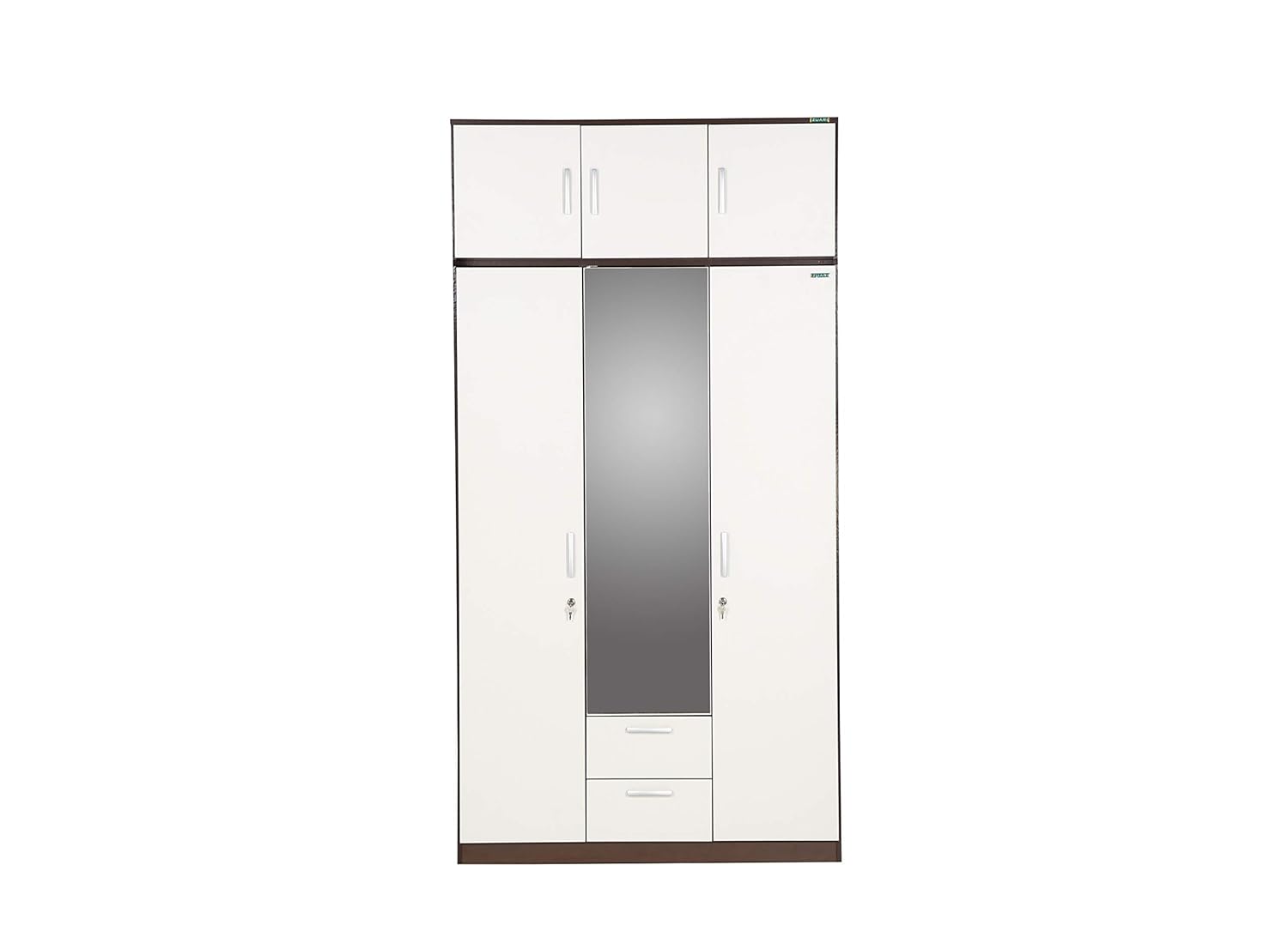 Zuari Niko 3 Door Wardrobe Pine Dusk And White Amazon In Home
