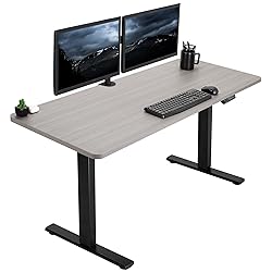 VIVO Electric 60 x 24 in Standing Desk, Memory