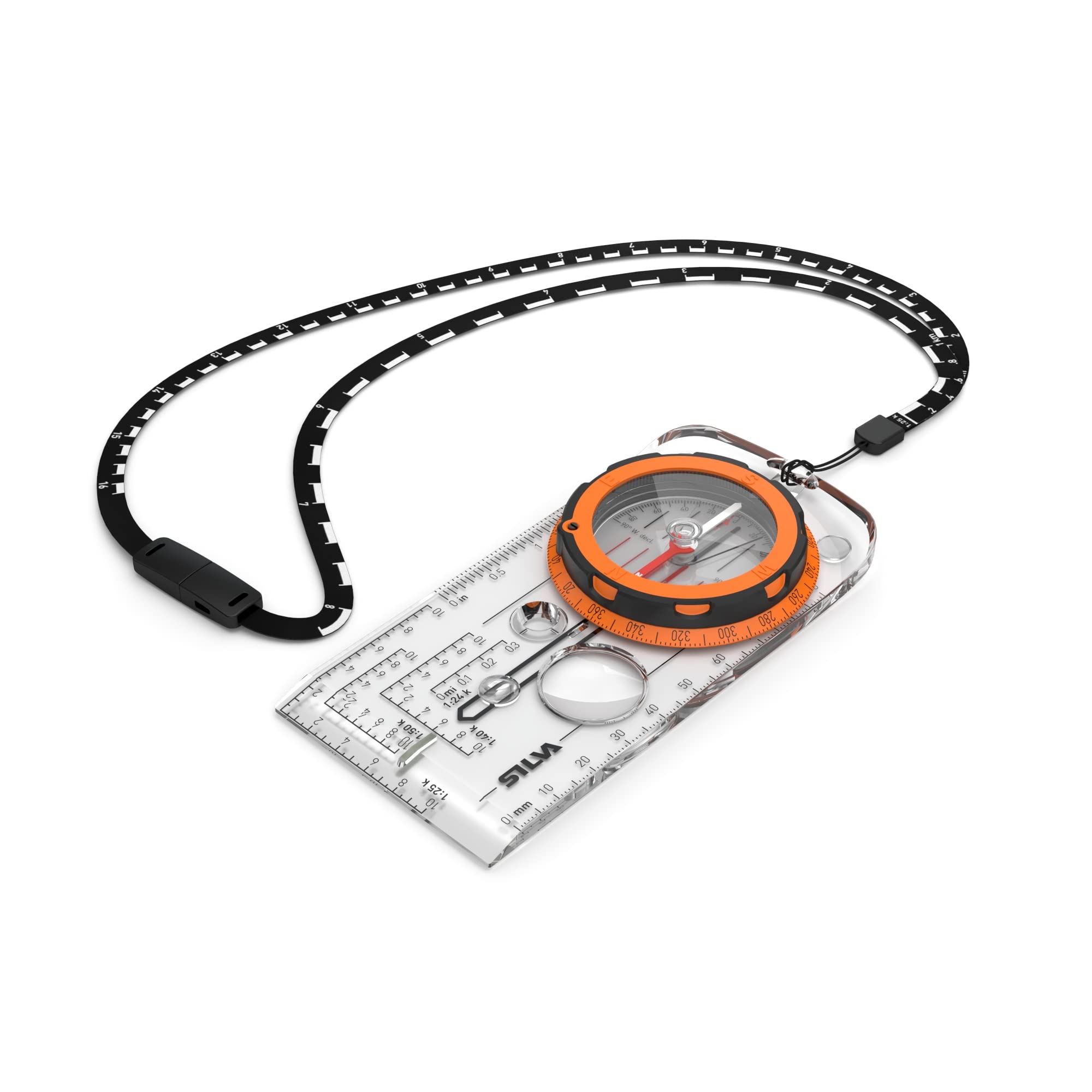 Silva Expedition Compass Compass - Orange, one size