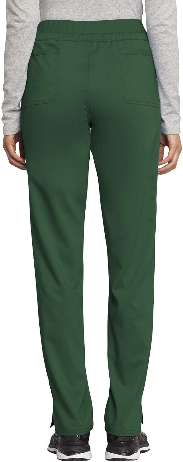 CHEROKEE Workwear WW Revolution Mid Rise Tapered Leg Drawstring Pant WW105: Clothing