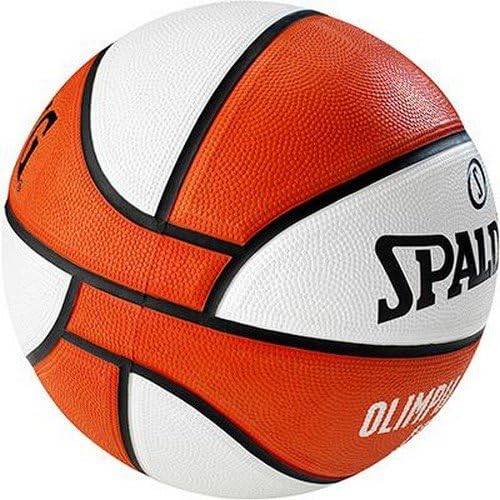 Spalding El Team Olimpia Milano Sz.7 (83-055Z) Balón de Baloncesto ...