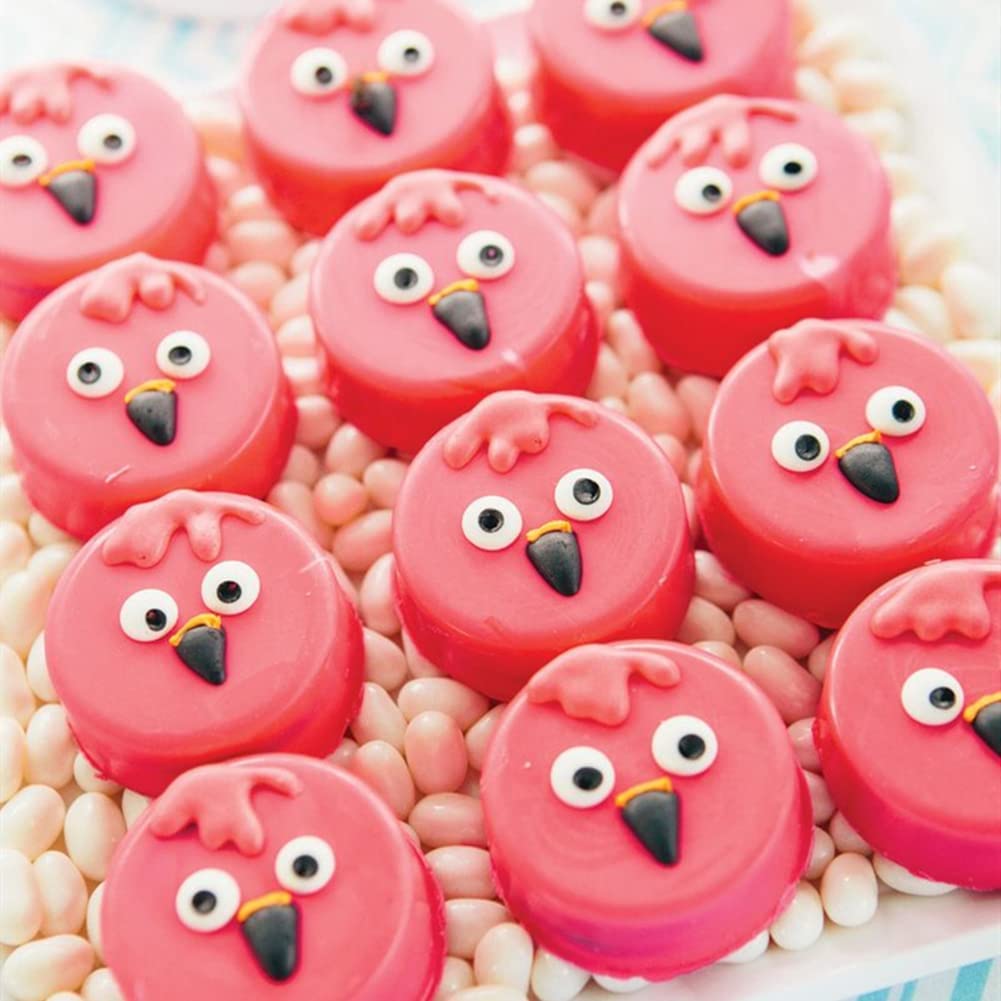 Ocmoiy 2 Inch Ore Mold Round Silicone Molds for Chocolate Covered Ore Cookie, Mini Cake, Candy, Dessert, Jelly, 24 Cups Cylinder Baking Mold Set of 2