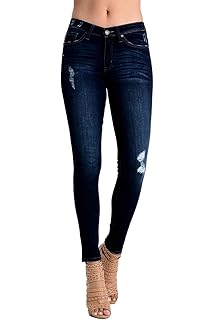 Amazon Com Kan Can Kc8001hrd Pantalones Vaqueros Para Mujer