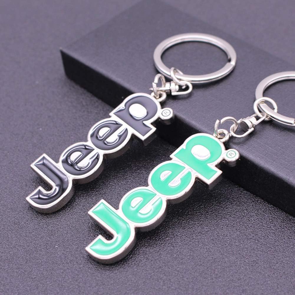 JPTACTICAL Jeep Logo Key Chain for Jeep Owner-Laser-Cut 304 Stainless Steel Keychain Key Ring-Never Rust, Bend or Break