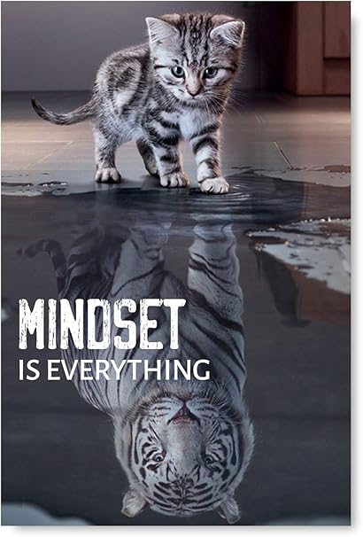 Amazon Mindset Is Everything ポスター アート 面白い猫 イラスト インスピレーション ポスター モチベーションアップ アート フレームなし 部屋装飾 プリント アートピクチャー 8 X 12 アートフレーム ポスター オンライン通販 Amazon Mindset Is Everything ポスター アート 面白い猫 イラスト インスピレーション ポスター モチベーションアップ アート フレームなし 部屋装飾 プリント アートピクチャー 8 X 12 アートフレーム ポスター オンライン通販
