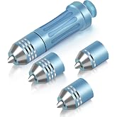 Termooan 3-in-1 Foil Transfer Kit Compatible with Cricut Explore and Maker | Fits Explore Air 2, 3, 4, 5, Maker and Maker 3/Maker 4; includes fine, medium and bold foil transfer tips with tool housing.