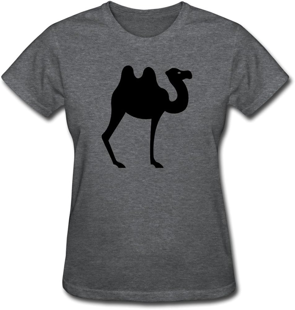 Camel Women Slim Fit T Shirts 100 Cotton Clothing
