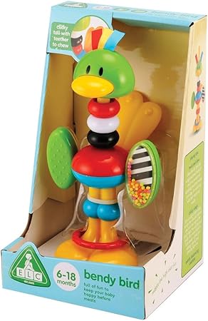 bendy bird high chair toy