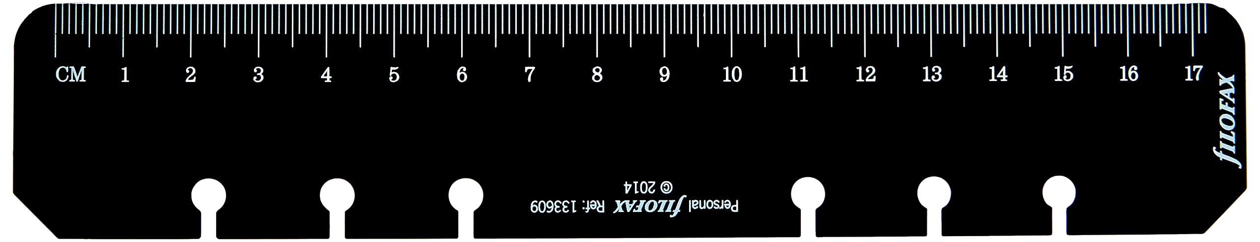 Personal Ruler page marker black