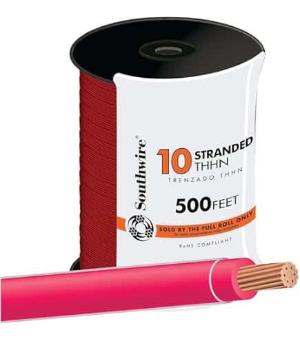 10 AWG - Verde - THHN Filo Di Rame Incagliato 600V UL Elencato - Foto 7