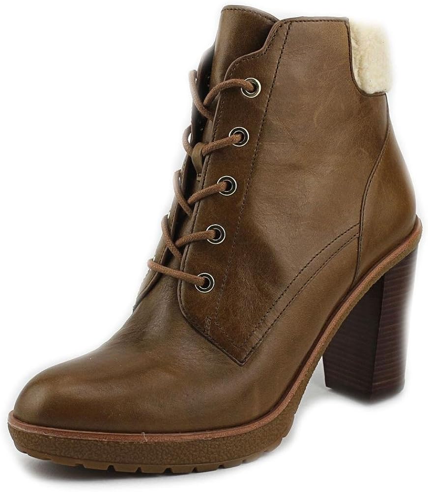 michael kors kim lace up bootie