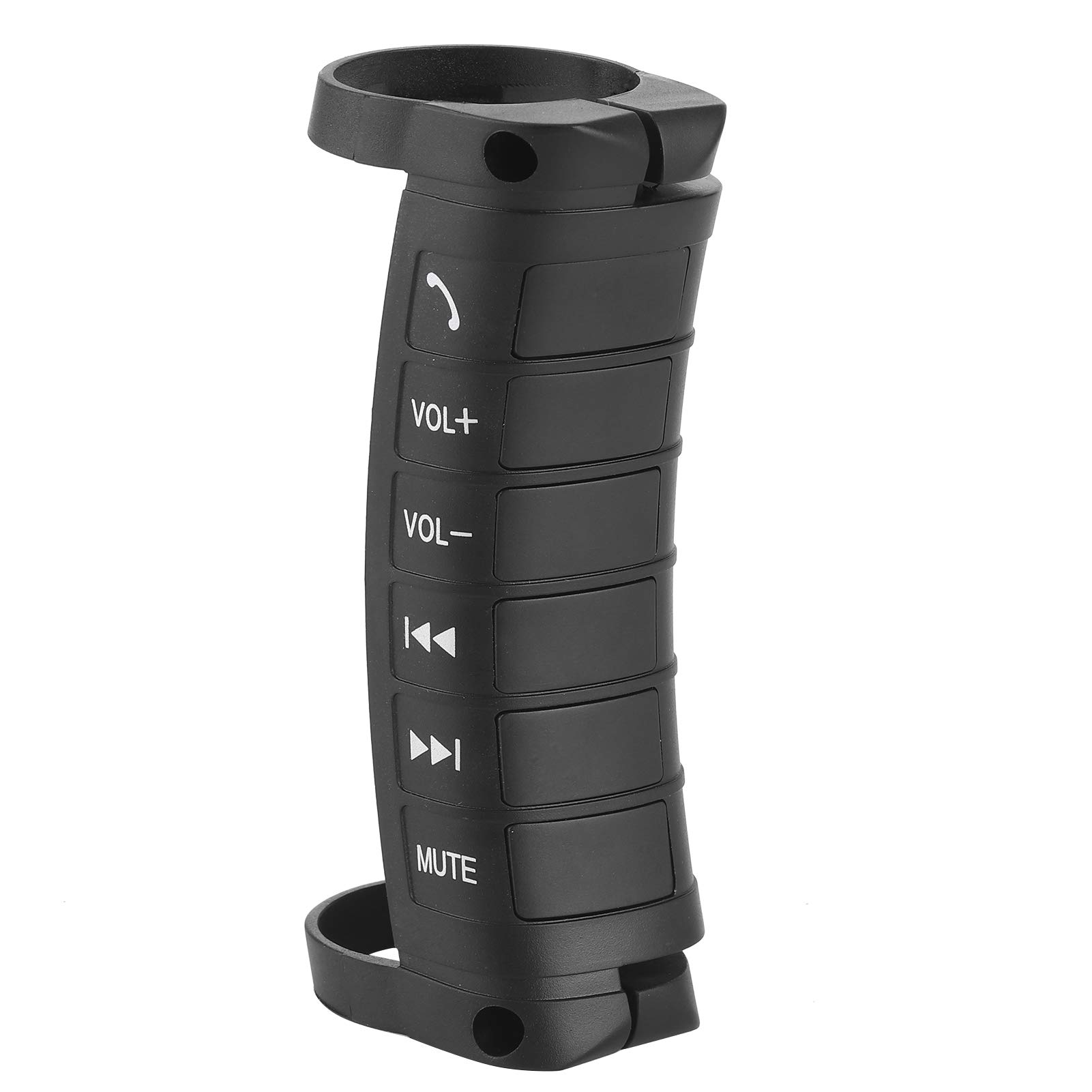 Universal Multifunction Steering Wheel Button Remote Control for DVD Players - 2 Din Controller with Customizable Functions