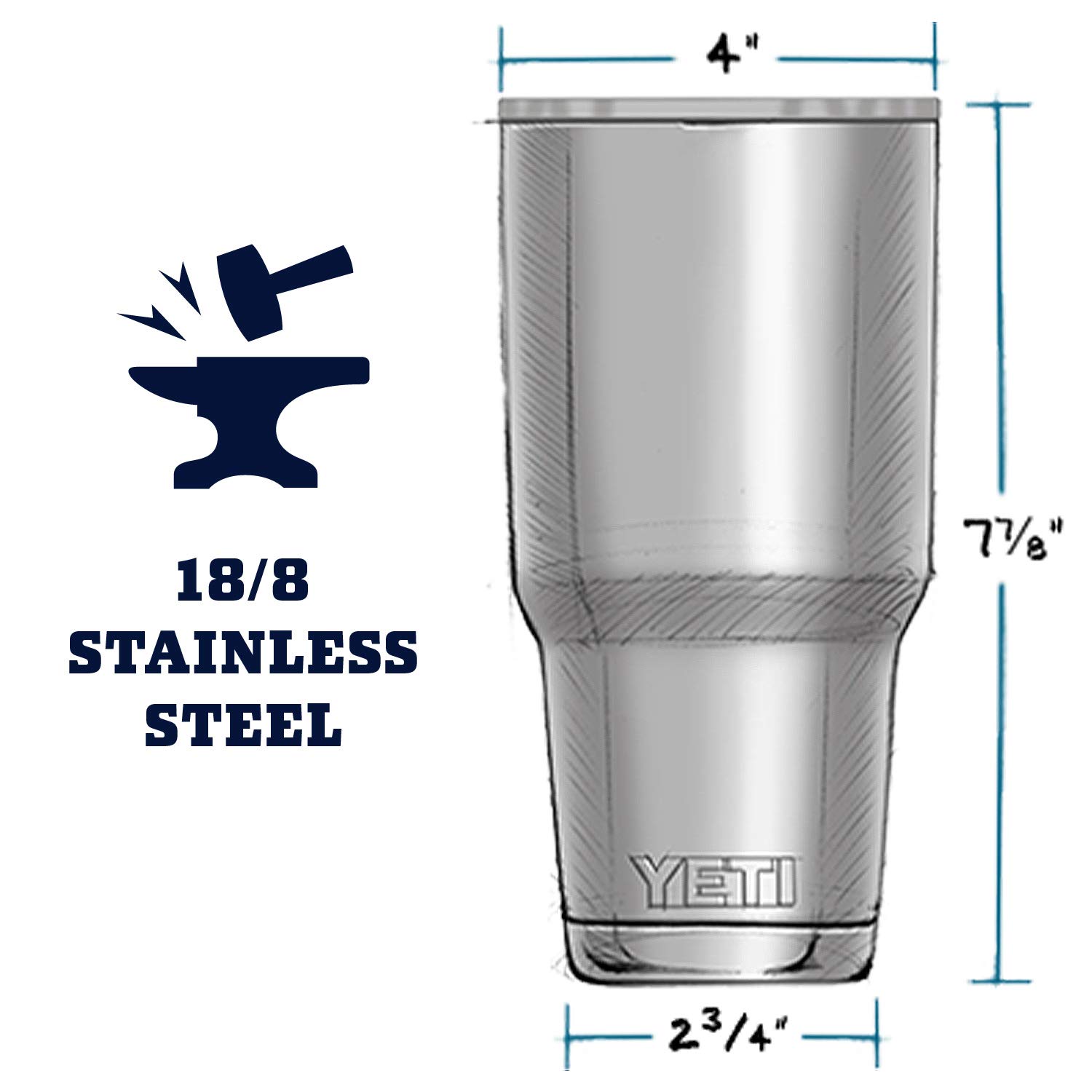 yeti 30 oz sky blue