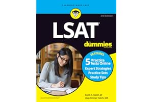 LSAT For Dummies: Book + 5 Practice Tests Online