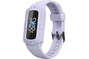 GELISHI Band Compatible with Fitbit Luxe Band, Women Men Rugged Bumper Case Sports Band TPU Wristband Waterproof for Fitbit Luxe
