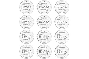 Abeden B3V 1A Lithium Replacement Battery Compatible with High Tech Pet Single Electronic Collar Battery for Model MS-4 and MS-5 12 Pack