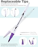 Ohuhu 160 Colours Dual Tip Colouring Pens Fineliner Brush Water-Based Art view 8