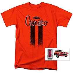 Chevy Camaro Vintage Car Logo GM T Shirt & Stickers