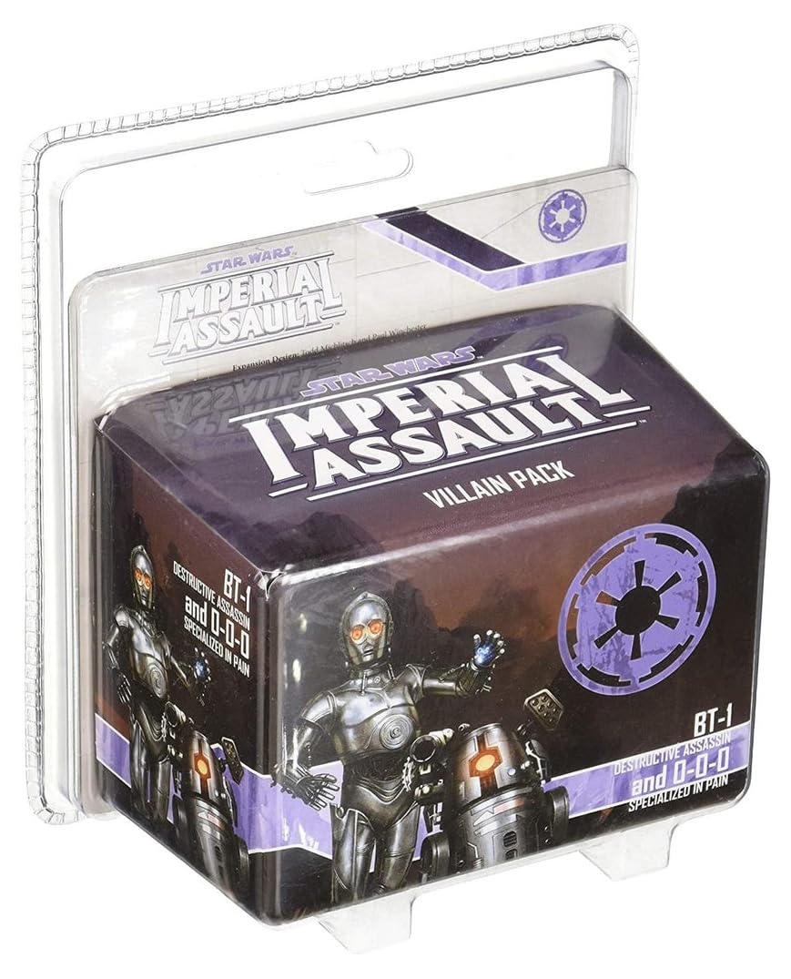 Fantasy Flight Games | Star Wars Imperial Assault: BT-1 and 0-0-0 Villain Pack | Card Game | Ages 14+ | 1-5 Players | 60-120 Minutes Playing Time