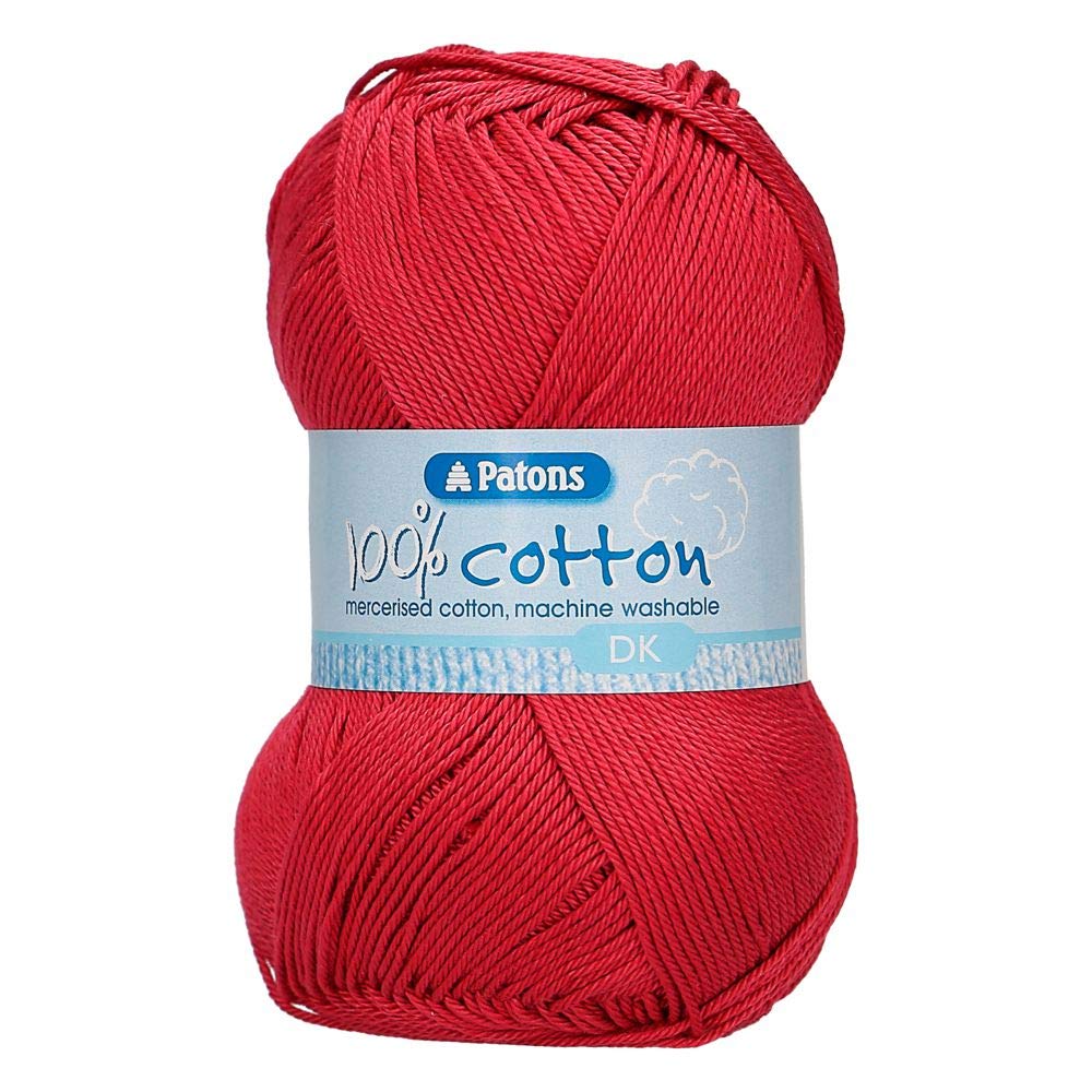 Patons 100% Cotton DK, Pomegranat (2724), 100g, Pomegranite โ image 1