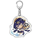 Rainteam Acrylic Animation Keychain, Genshin Impact
