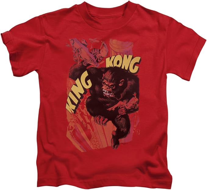 Juvenile King Kong Plane Grab Kids TShirt Size 4 Clothing