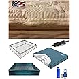 King Softside Waterbed Mattress with Pillowtop, 95% Motionless Bladder and Heater