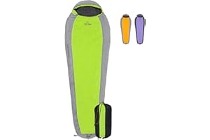 TETON SPORTS Teton 20F and 5F Degree Sleeping Bag; Lightweight, Warm Weather Mummy Sleeping Bags for Adults and Kids, Camping, Backpacking, Hiking