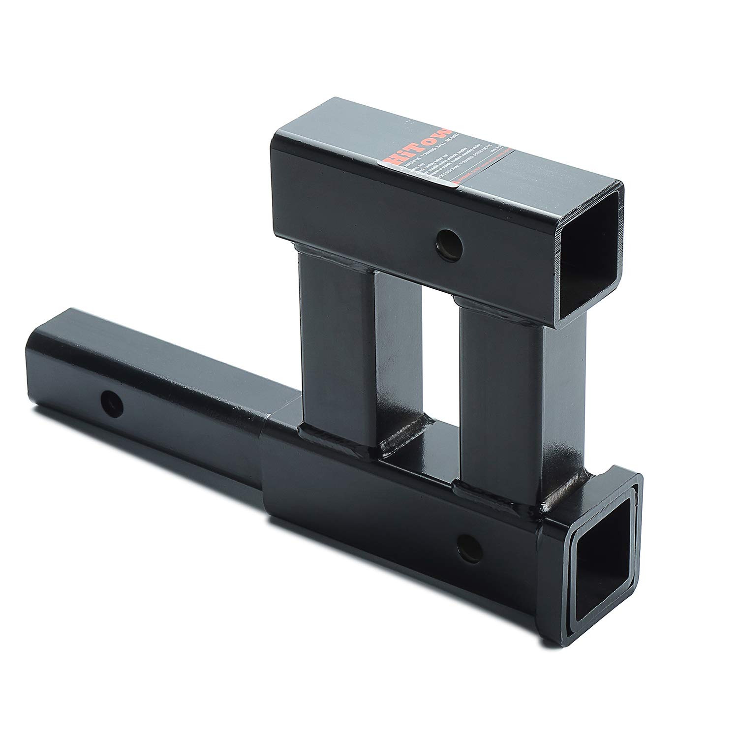 HiTow Dual Hitch Receiver Adapter Trailer Towing Extender GTW 4,000 lbs