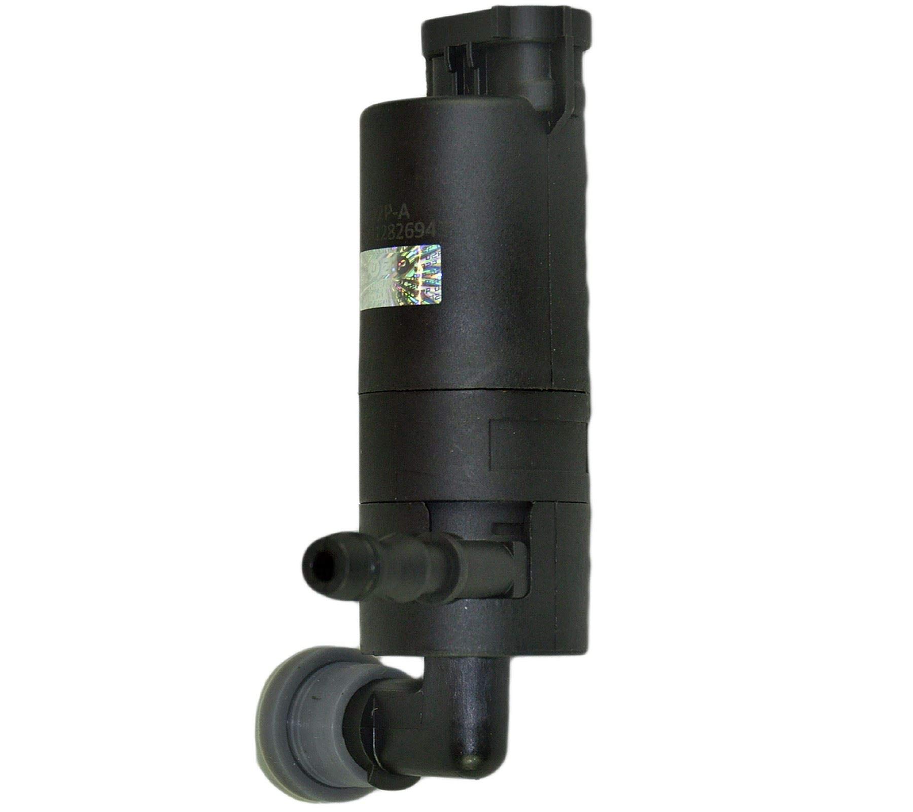 D2P Windscreen Washer Pump Replacement For Front Compatible With 2002-2015 Saab 9-3X, YS3F Replaces 12826943